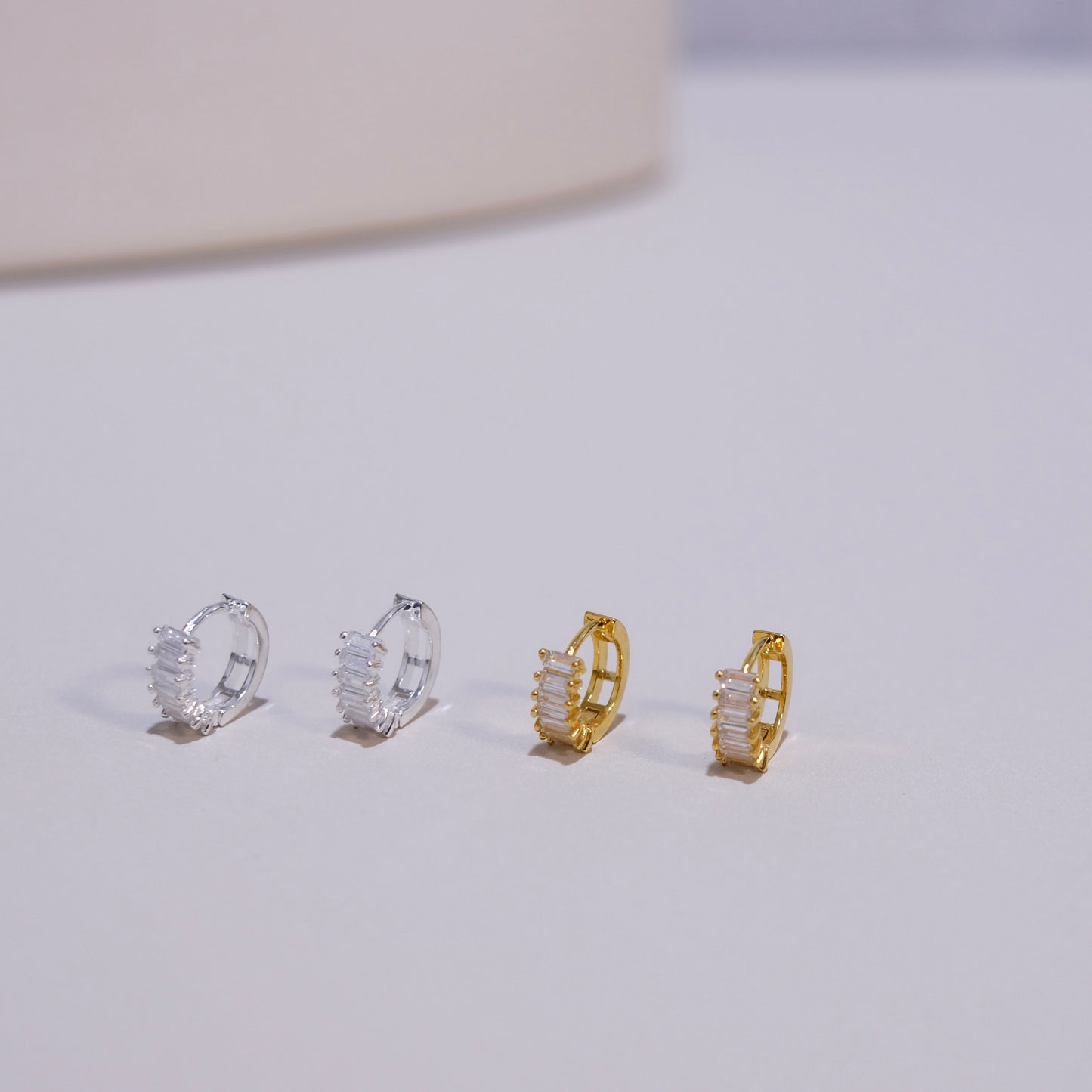 Helene Crystal Hoop