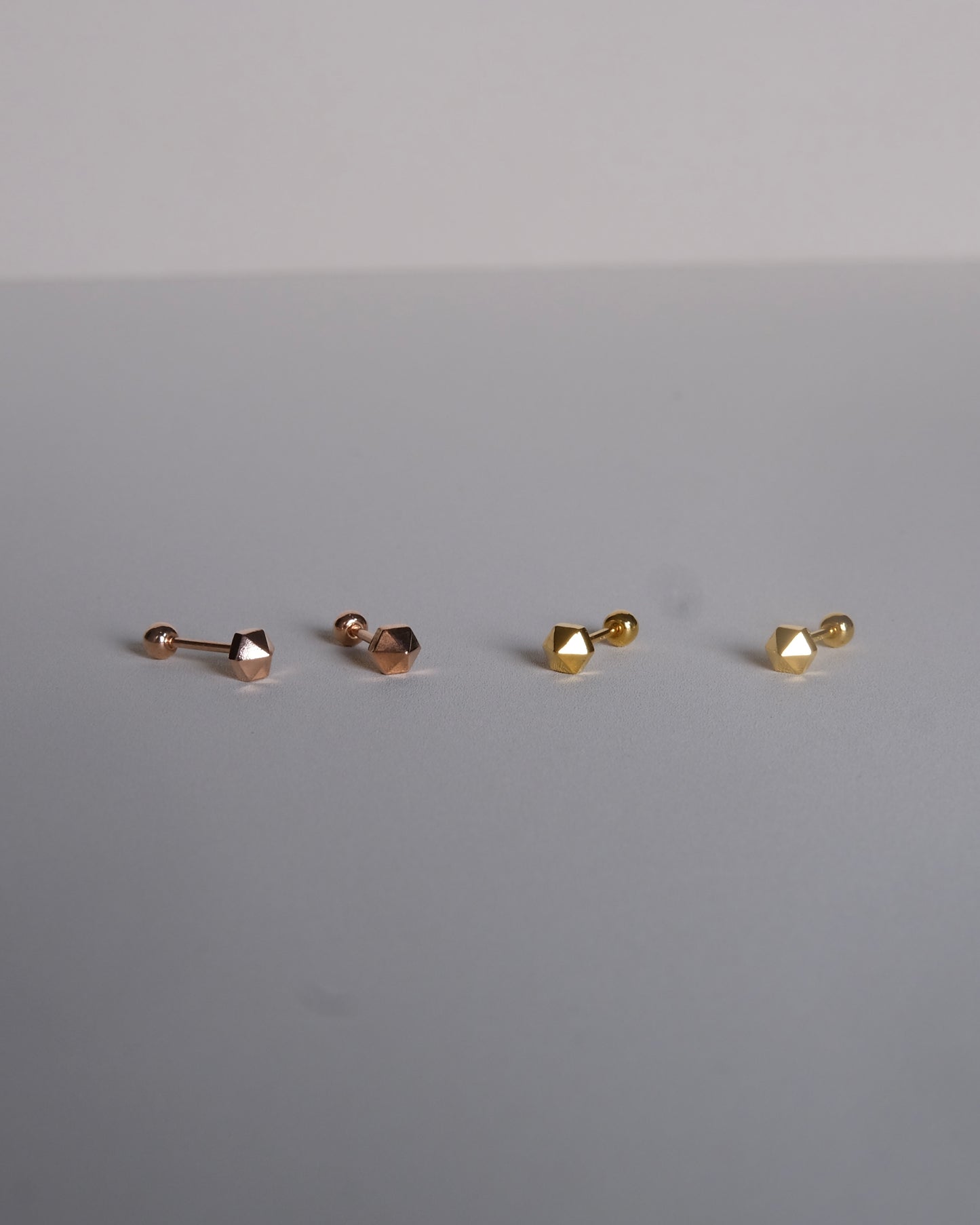 Pyramid Single Piercing Earring