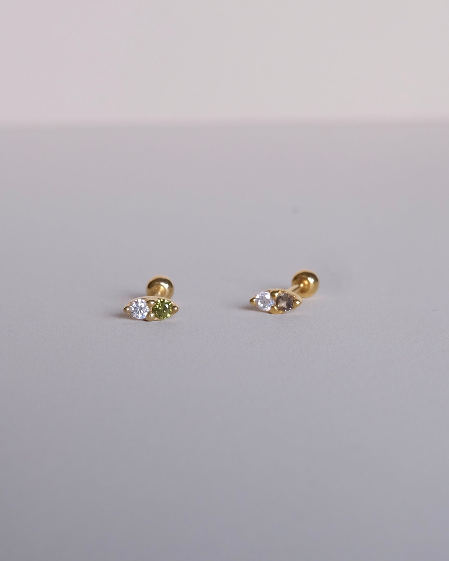 Marquise Diamond Single Piercing Earring