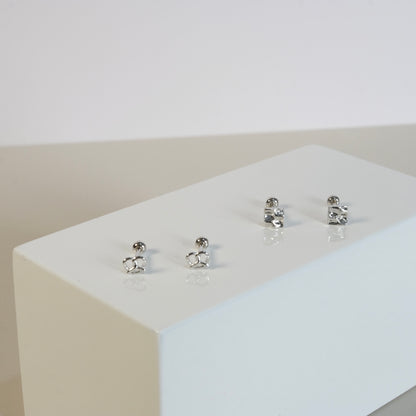 Cube Single Piercing Earring