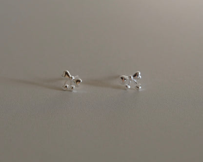 Cherry Bow Earrings