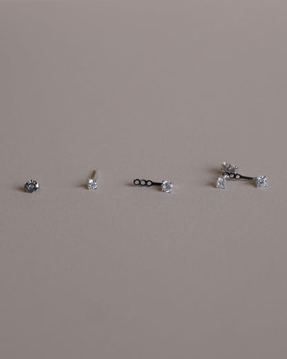 Two-way Sparkle Earrings
