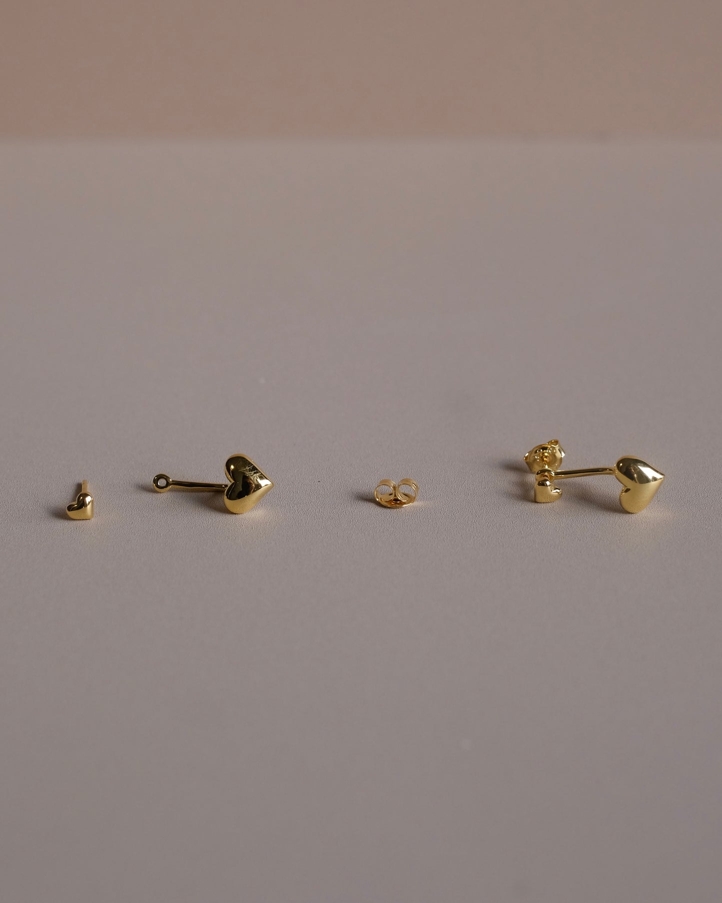 Two-way Heart Earrings