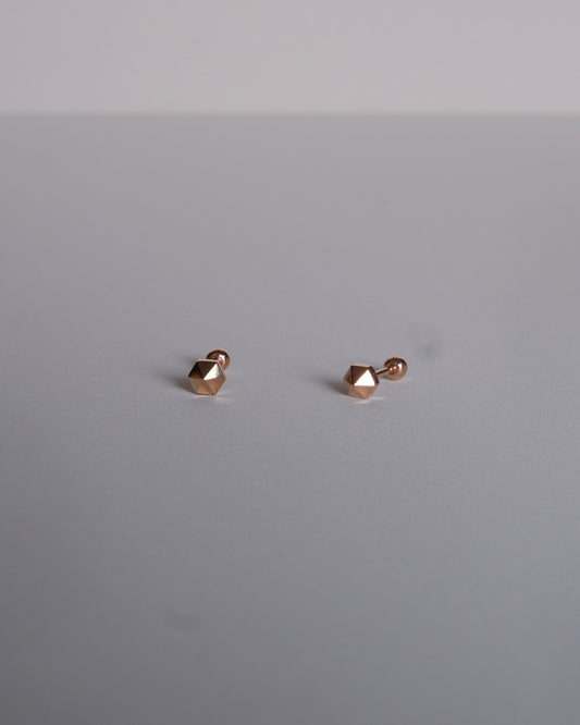 Pyramid Single Piercing Earring