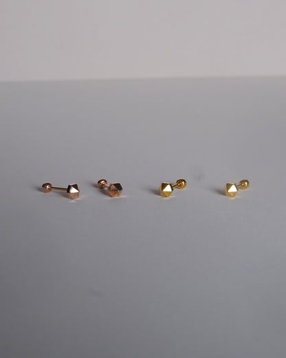 Pyramid Single Piercing Earring