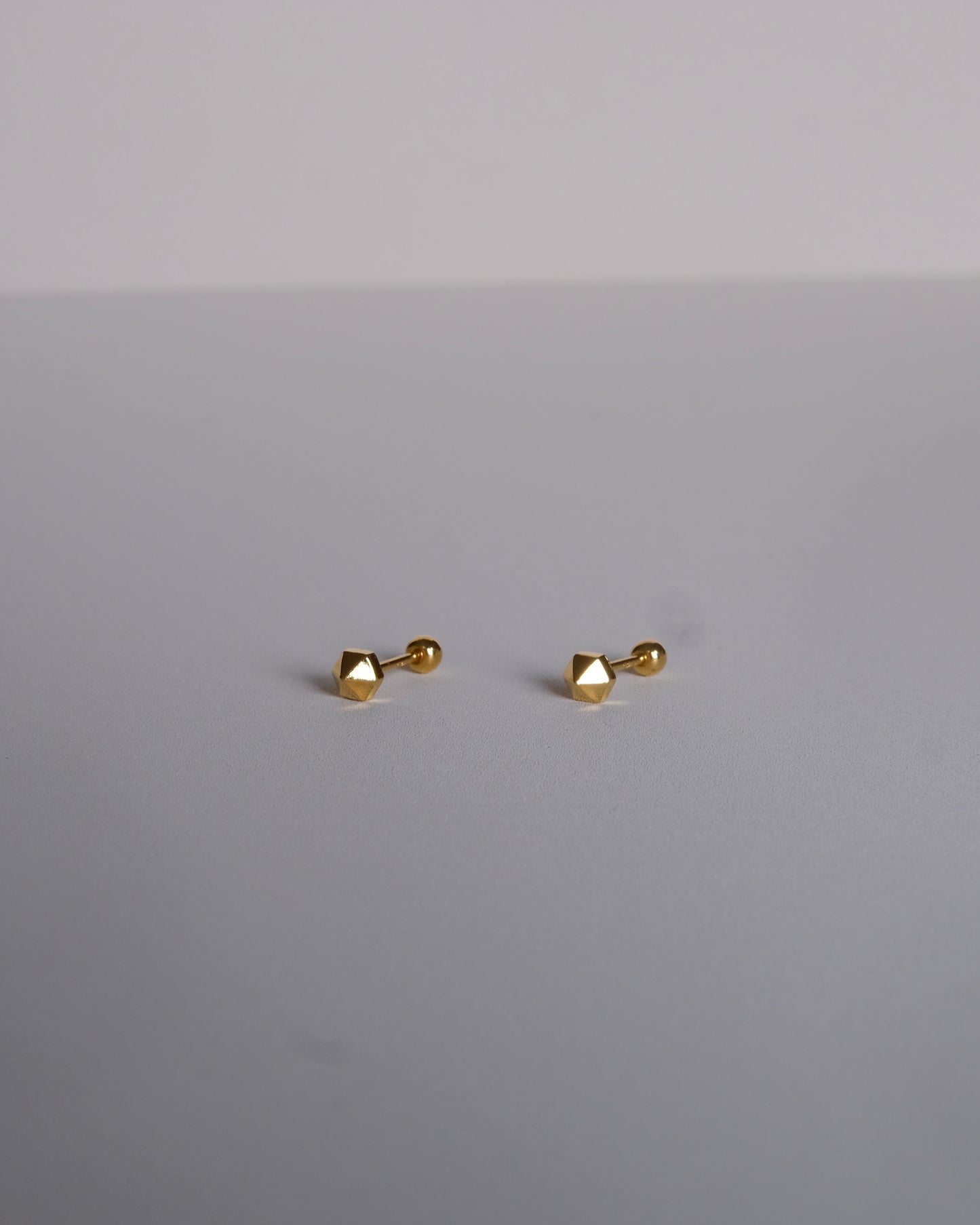 Pyramid Single Piercing Earring