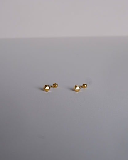 Pyramid Single Piercing Earring