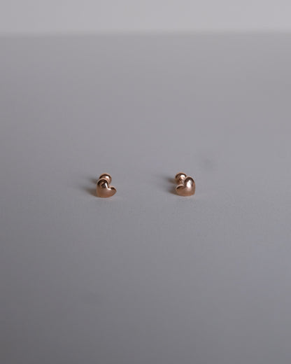 Little Heart Single Piercing Earring