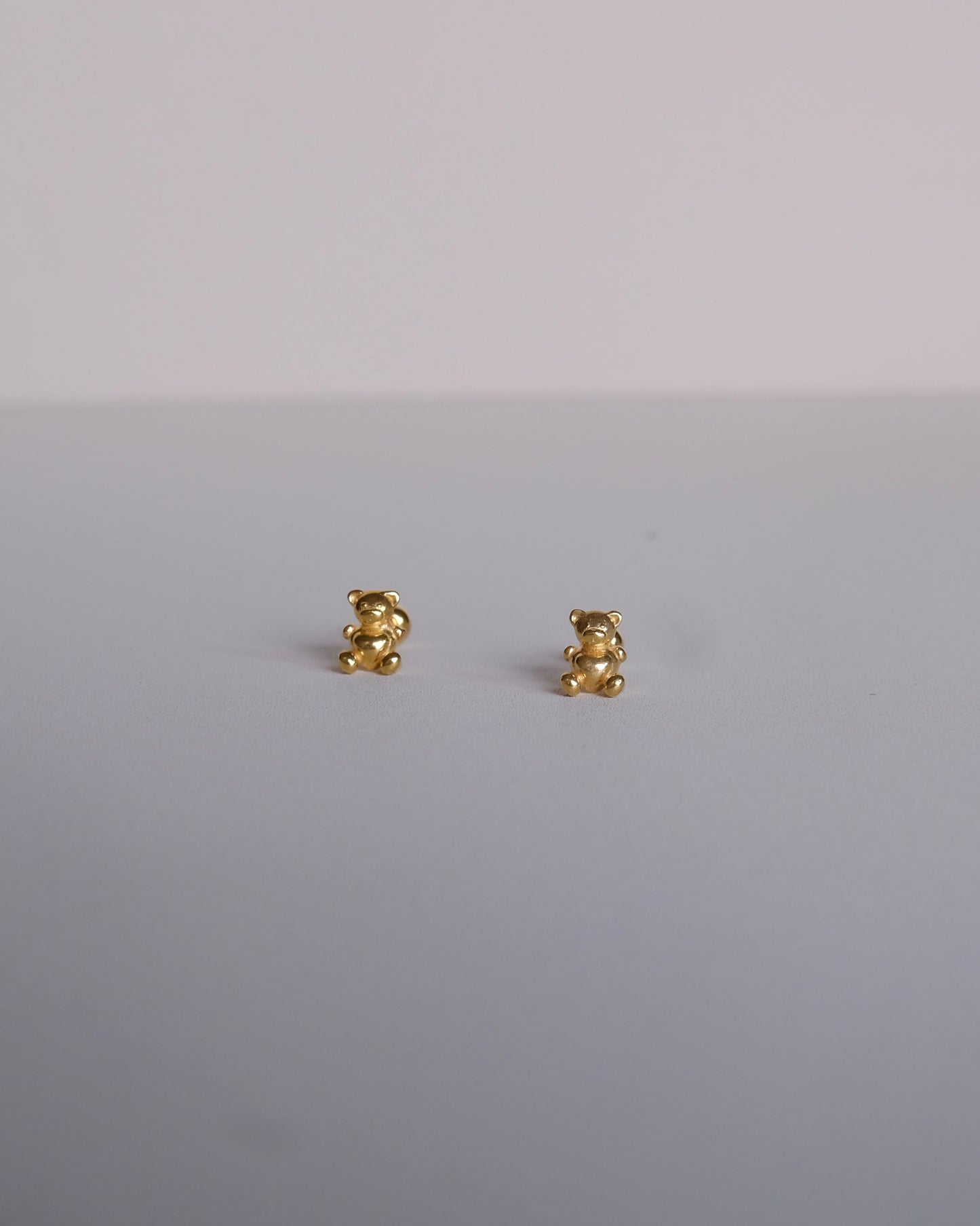 Teddy Bear Single Piercing Earring