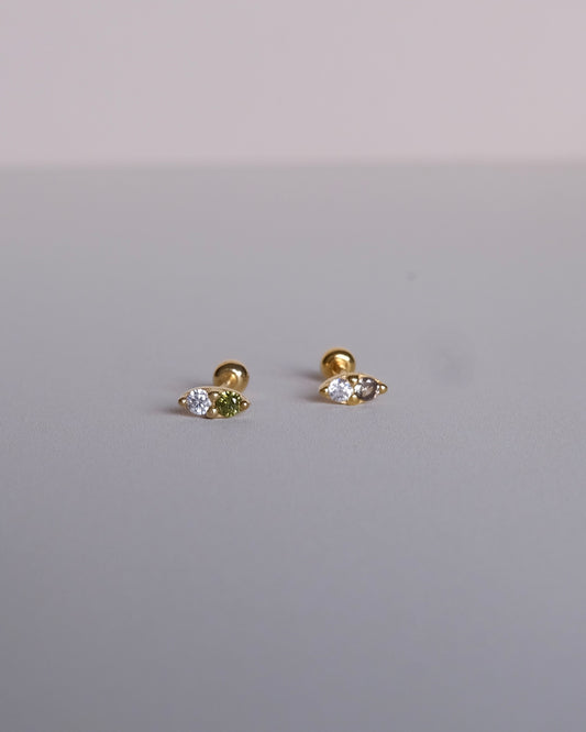 Marquise Diamond Single Piercing Earring