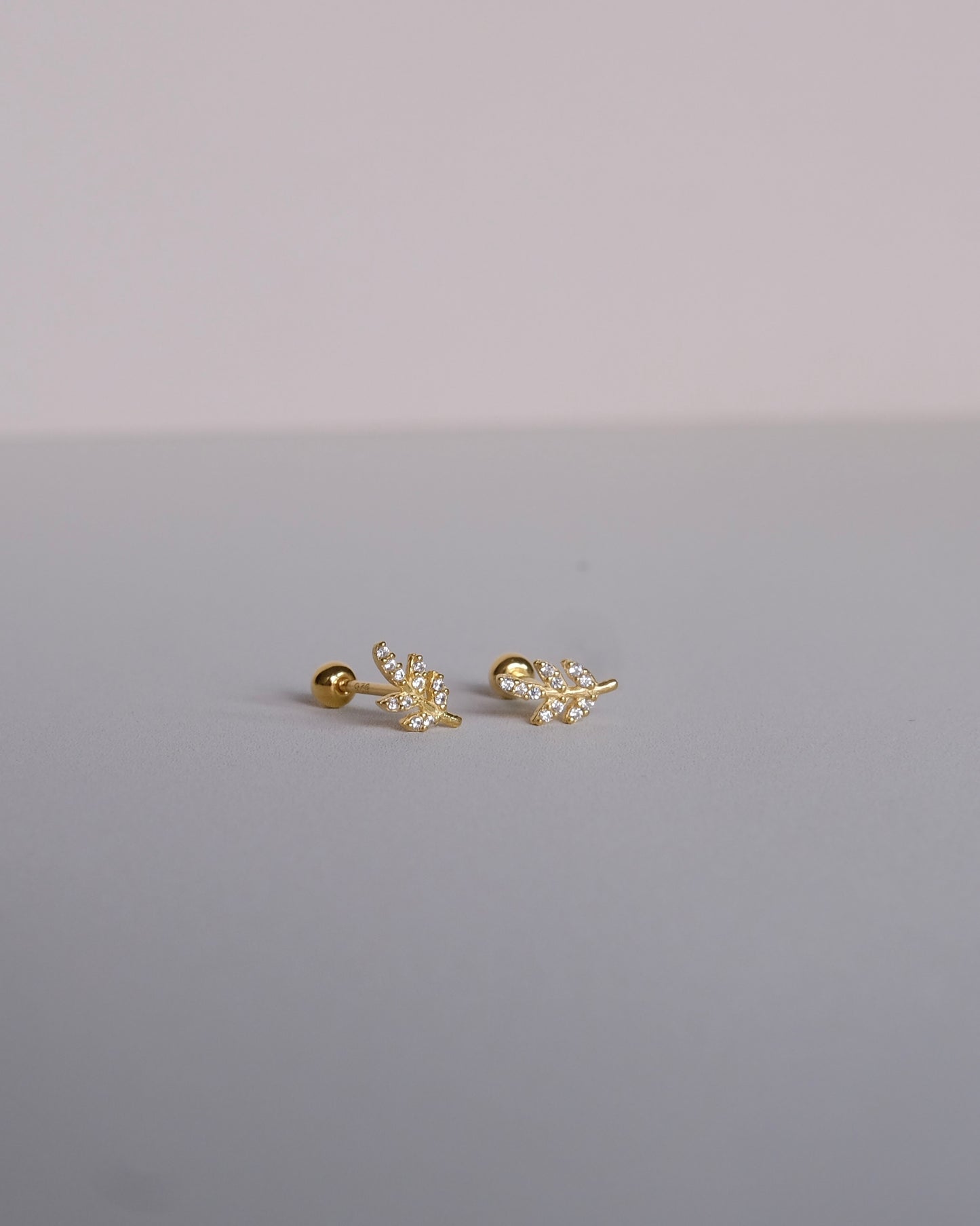 Leaf Single Piercing Earring