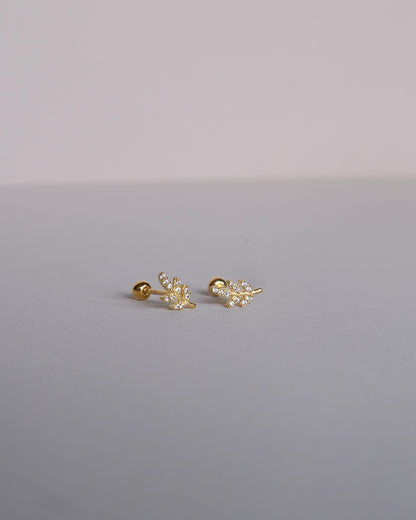 Leaf Single Piercing Earring