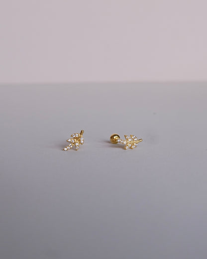 Leaf Single Piercing Earring