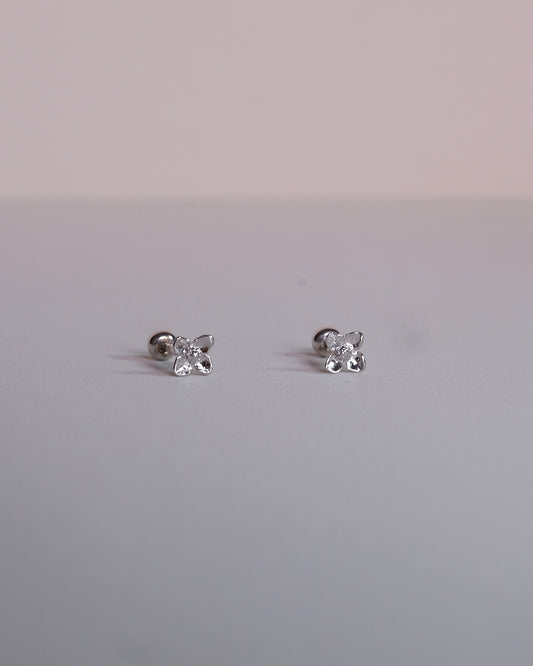 Lucky Clover Single Piercing Earring