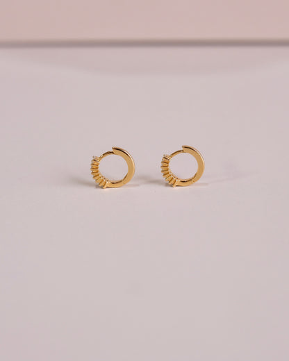 Lene Crystal Hoop