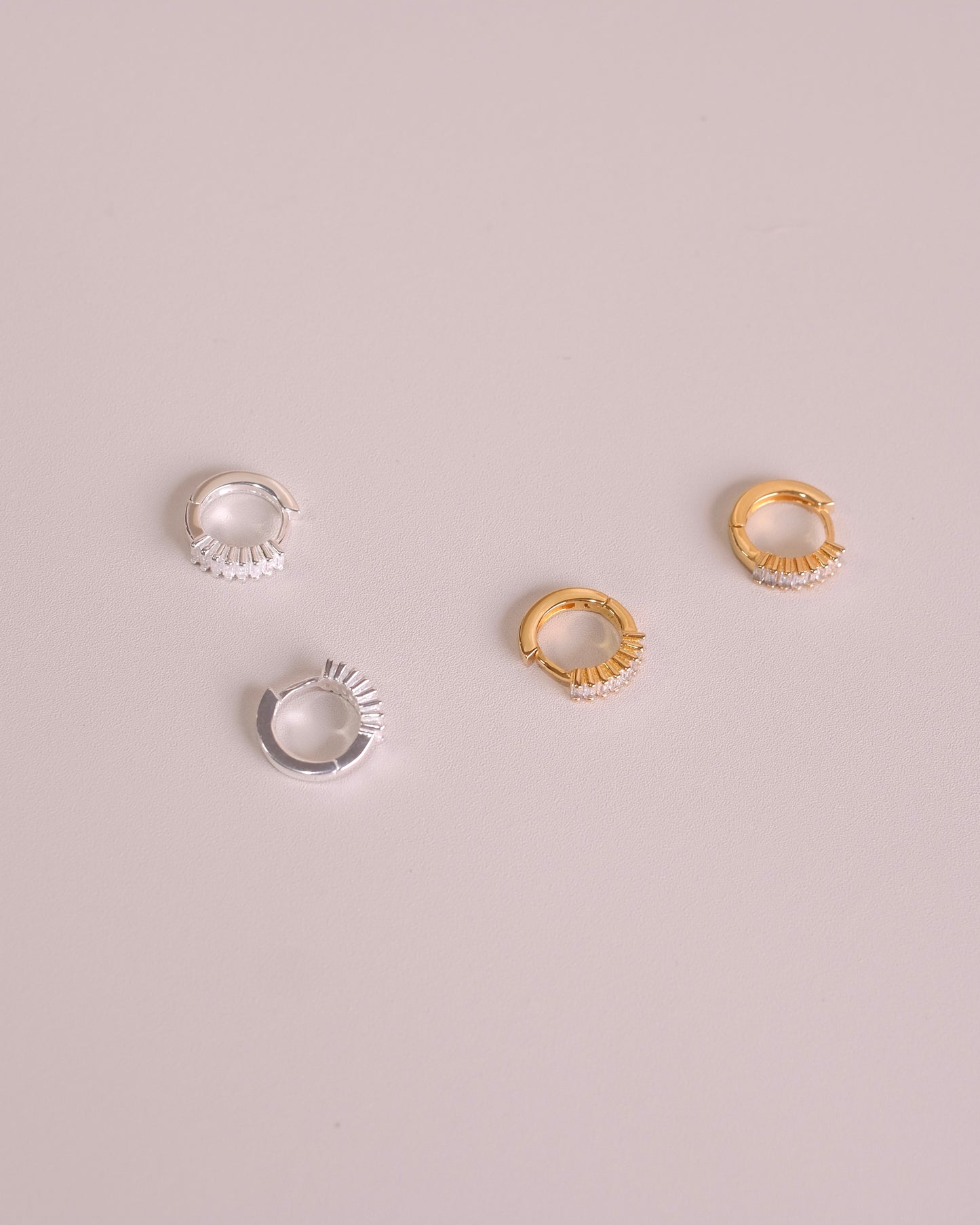 Lene Crystal Hoop