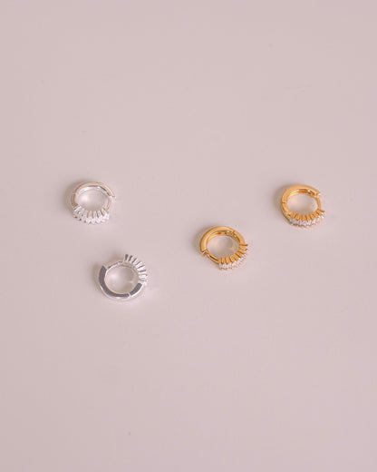 Lene Crystal Hoop
