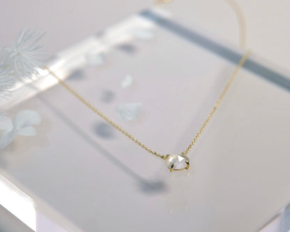 Lucius Gemstone Necklace - Clear Quartz