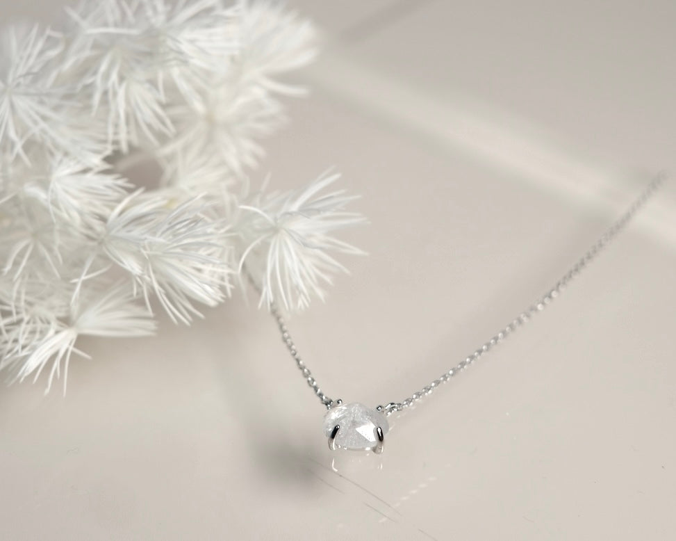 Lucius Gemstone Necklace - Clear Quartz